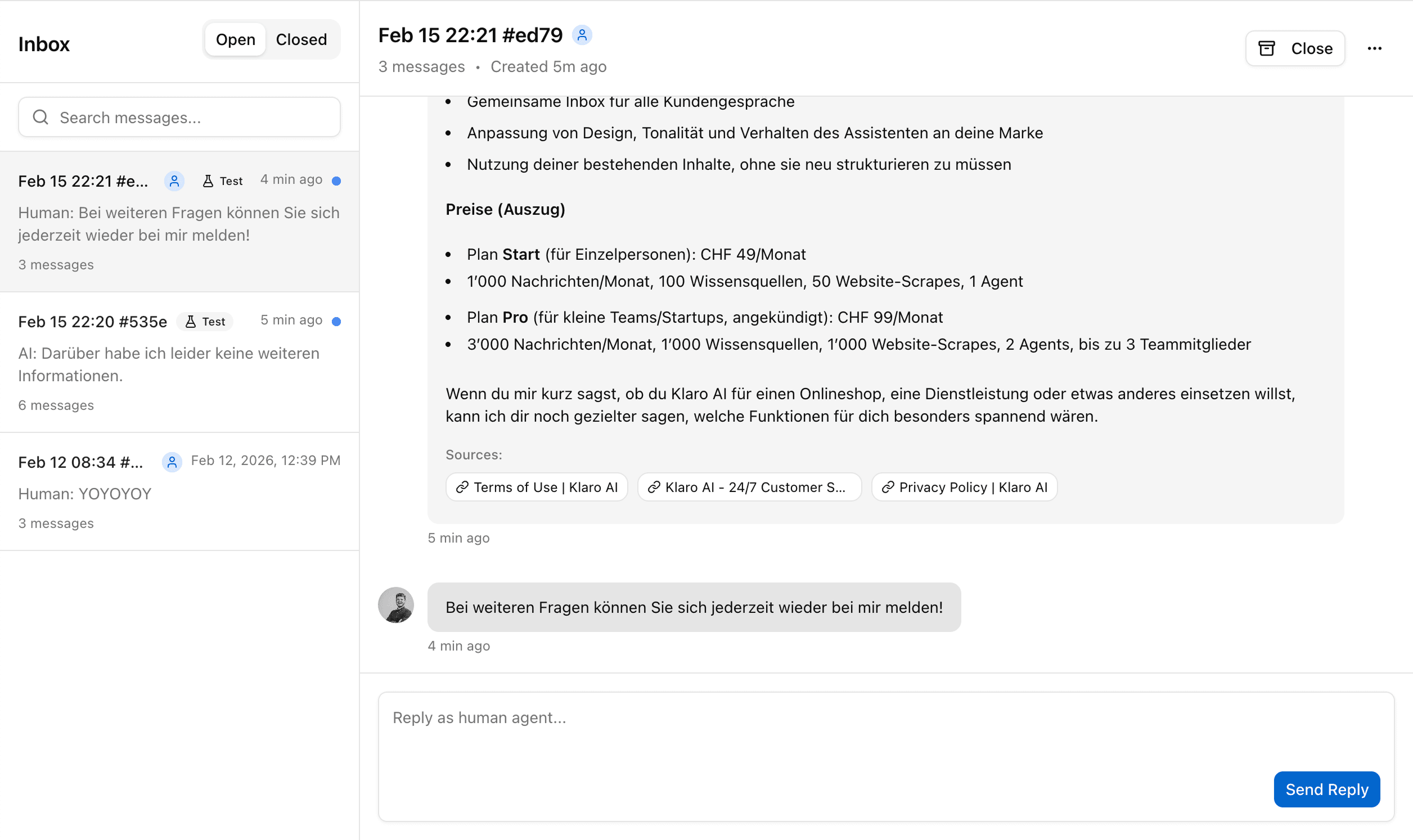 Stay in control with a shared inbox